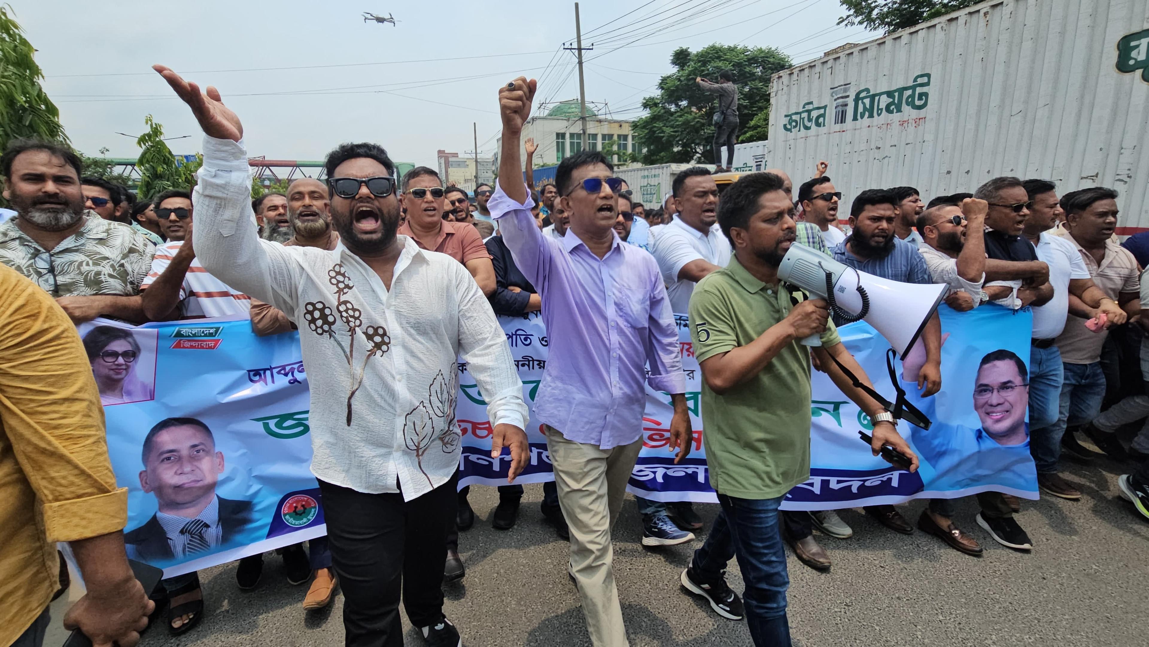 কেন্দ্রীয় যুবদলের নতুন কমিটিকে স্বাগত জানিয়ে নারায়ণগঞ্জ জেলা যুবদলের আনন্দ মিছিল