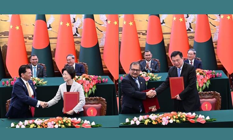 Tarique Rahman-Li Qiang meeting yields 13 MoUs | News Flash