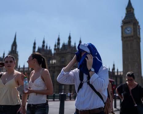 UK sees new hottest June day on record at 36.4C: Met Office | International