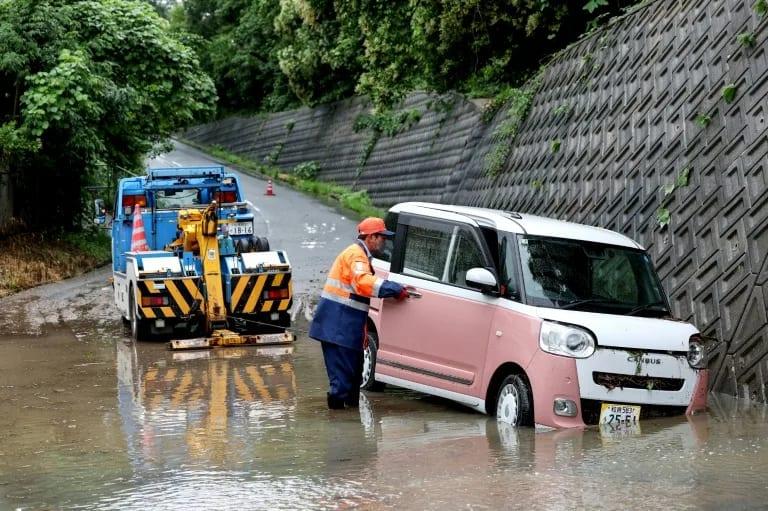 Floods kill two in Taiwan as twin storms approach Japan | International