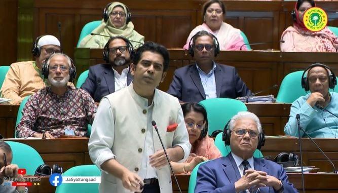 Partho calls proposed budget people-centric, welfare-oriented | JS Session
