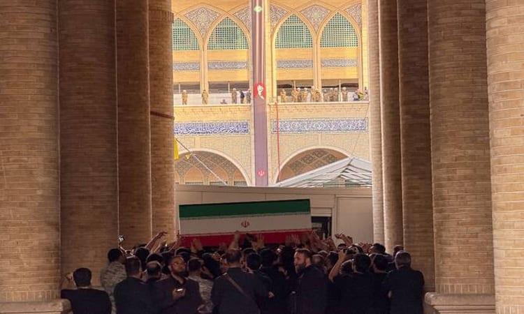 Supreme leader's body arrives at Tehran religious complex for funeral | International