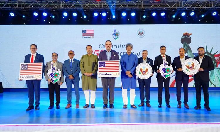 AmCham, US Embassy celebrate 'Freedom 250', reaffirm commitment to stronger Bangladesh-US partnership | Business