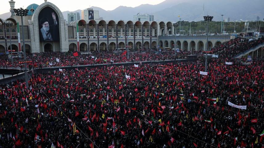 Khamenei funeral procession begins in Tehran as huge crowds expected | News