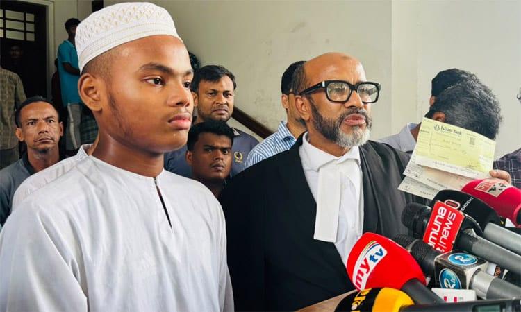 Amputee child labourer Nahid finally gets Taka 30 lakh compensation | Law and Court
