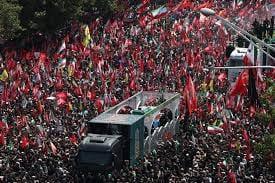 Millions gather as Khamenei funeral procession begins in Tehran | International