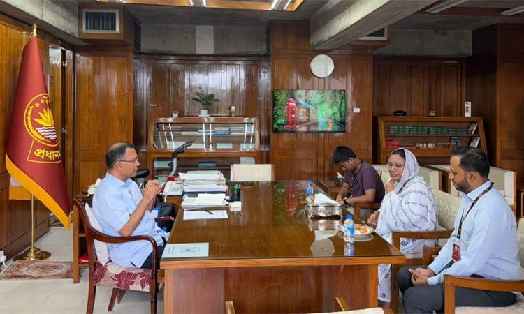 July martyr's mother meets PM with cancer-stricken son, gets job assurance | News Flash