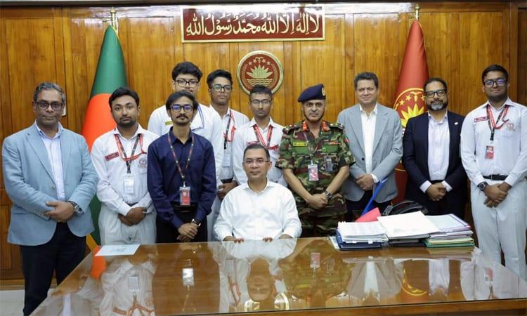 DRMC students meet PM before leaving for US to attend RoboSub 2026   | News Flash