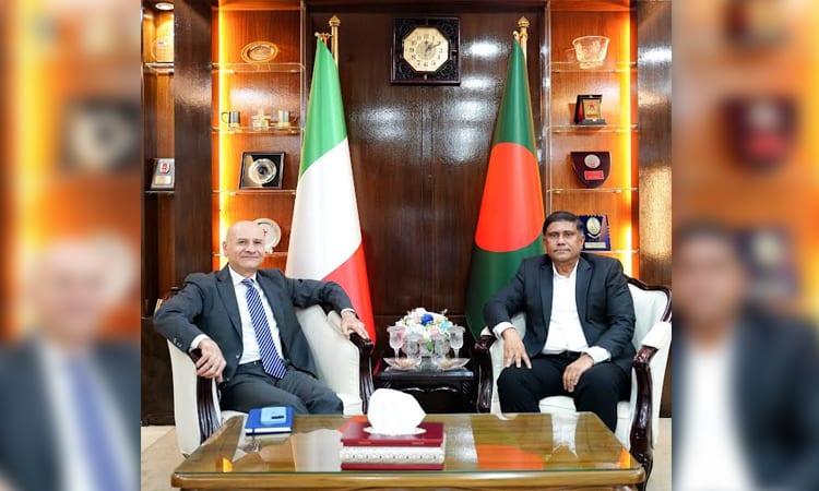 Italian envoy meets PM's Defence Adviser to strengthen defence ties | News