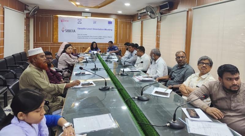 BRAC's 'Shikha' project orientation meeting held in Rajshahi | District