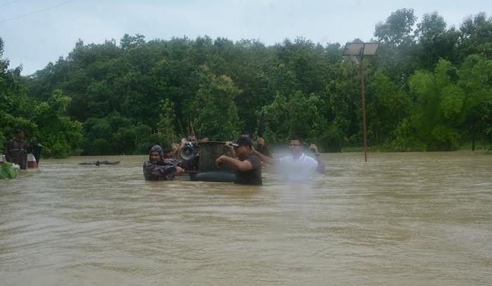 BGB rescues 122 flood-hit families, provides relief in Bandarban | News