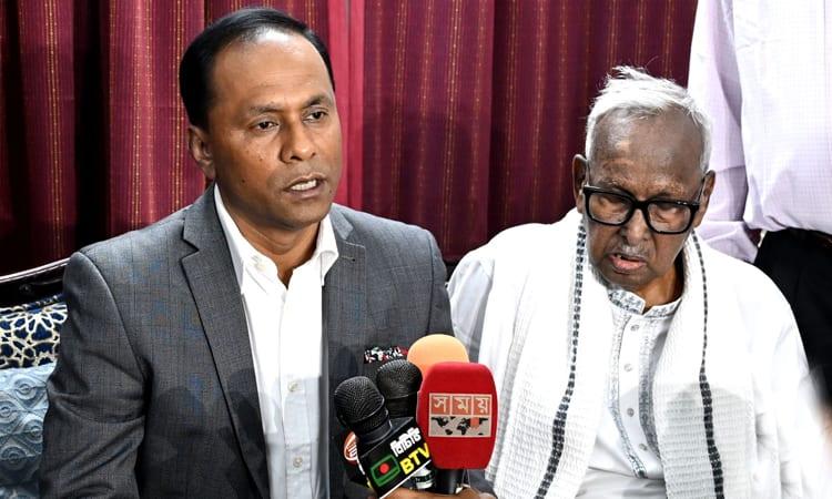 Deputy Speaker visits ailing former President Jamiruddin Sircar at hospital | News Flash