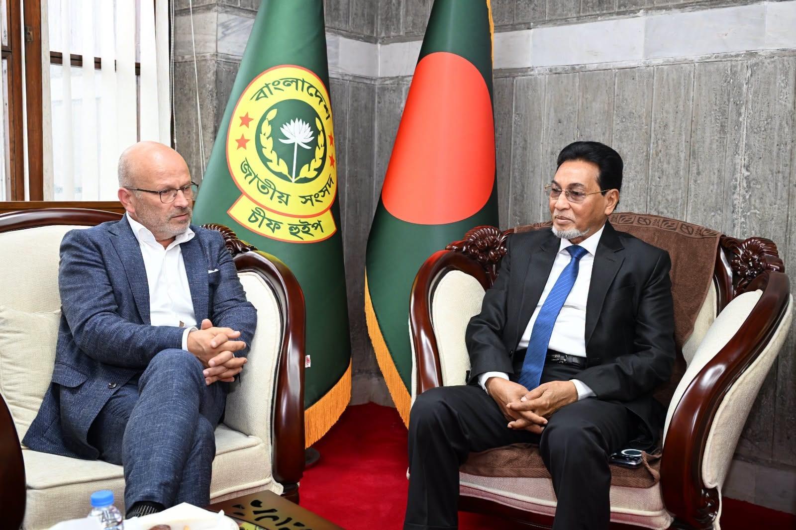 Chief Whip seeks stronger parliamentary cooperation with European Partnership for Democracy | News