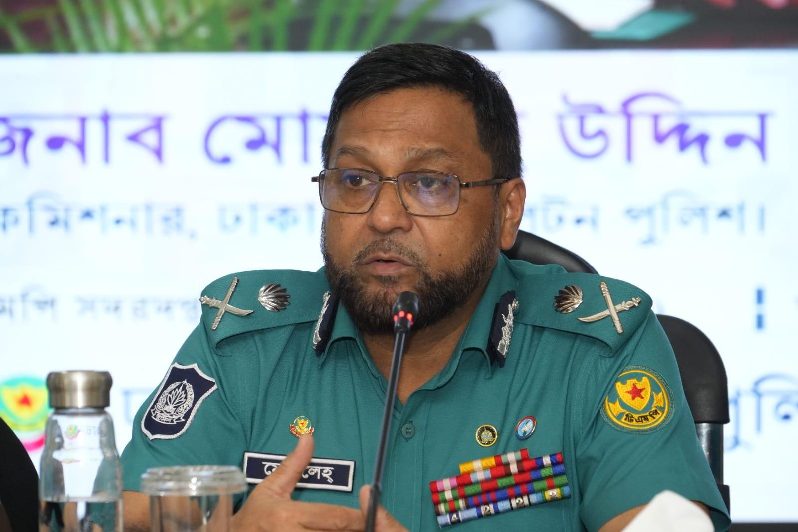 DMP chief urges impartial policing, tougher action against crime | Others