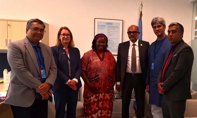 Adviser Titumir seeks stronger UN support to protect women, girls | News Flash