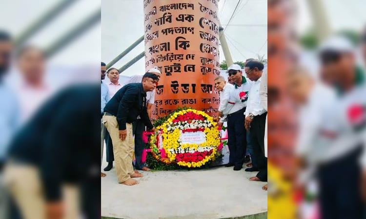 July Shaheed Day observed in Manikganj with great enthusiasm | District