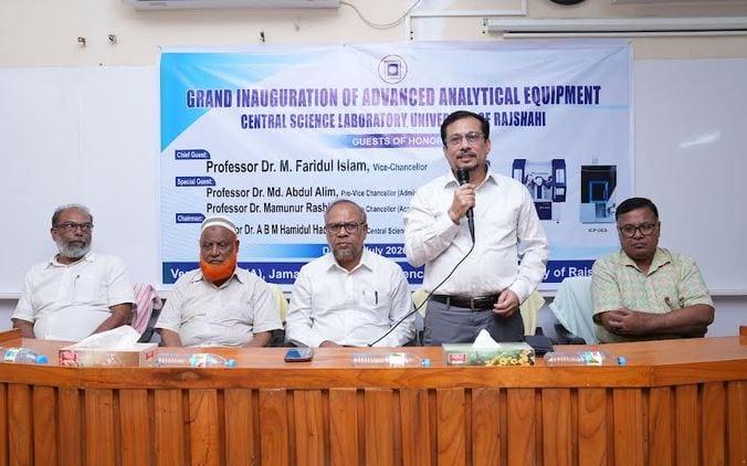 Inauguration of state-of-the-art equipment at RU Central Science Lab | News