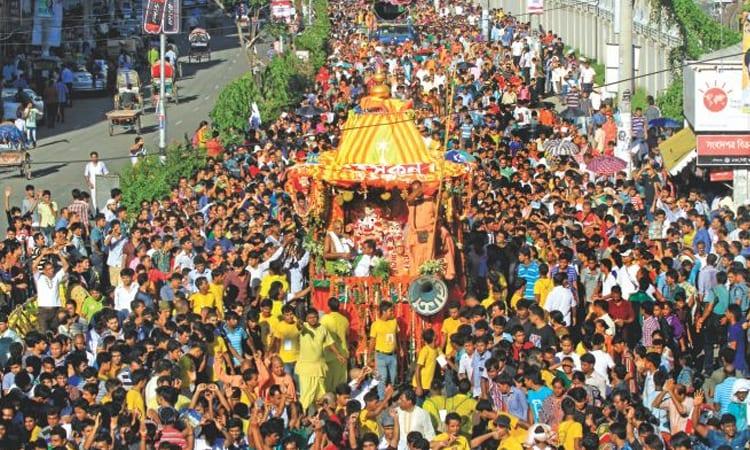 Ratha Yatra celebrated in Ctg | District
