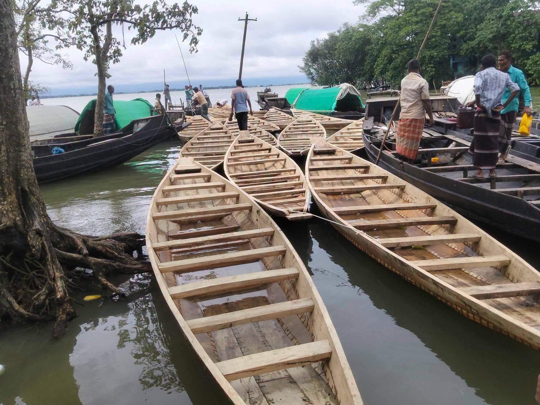 16 boats allocated for haor students in Sunamganj  | District