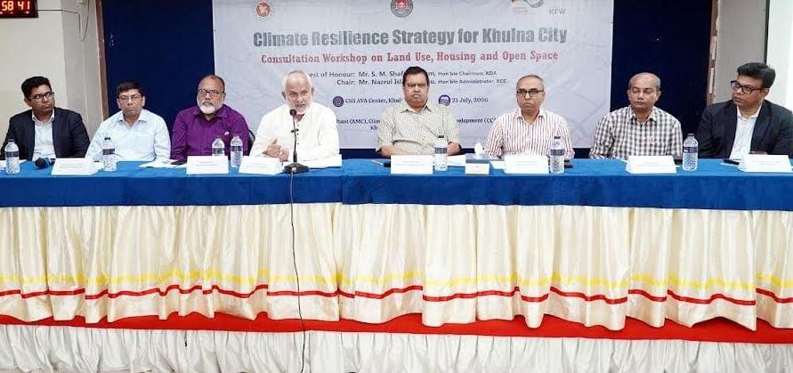 Khulna holds workshop on land use, housing for climate resilience strategy | District