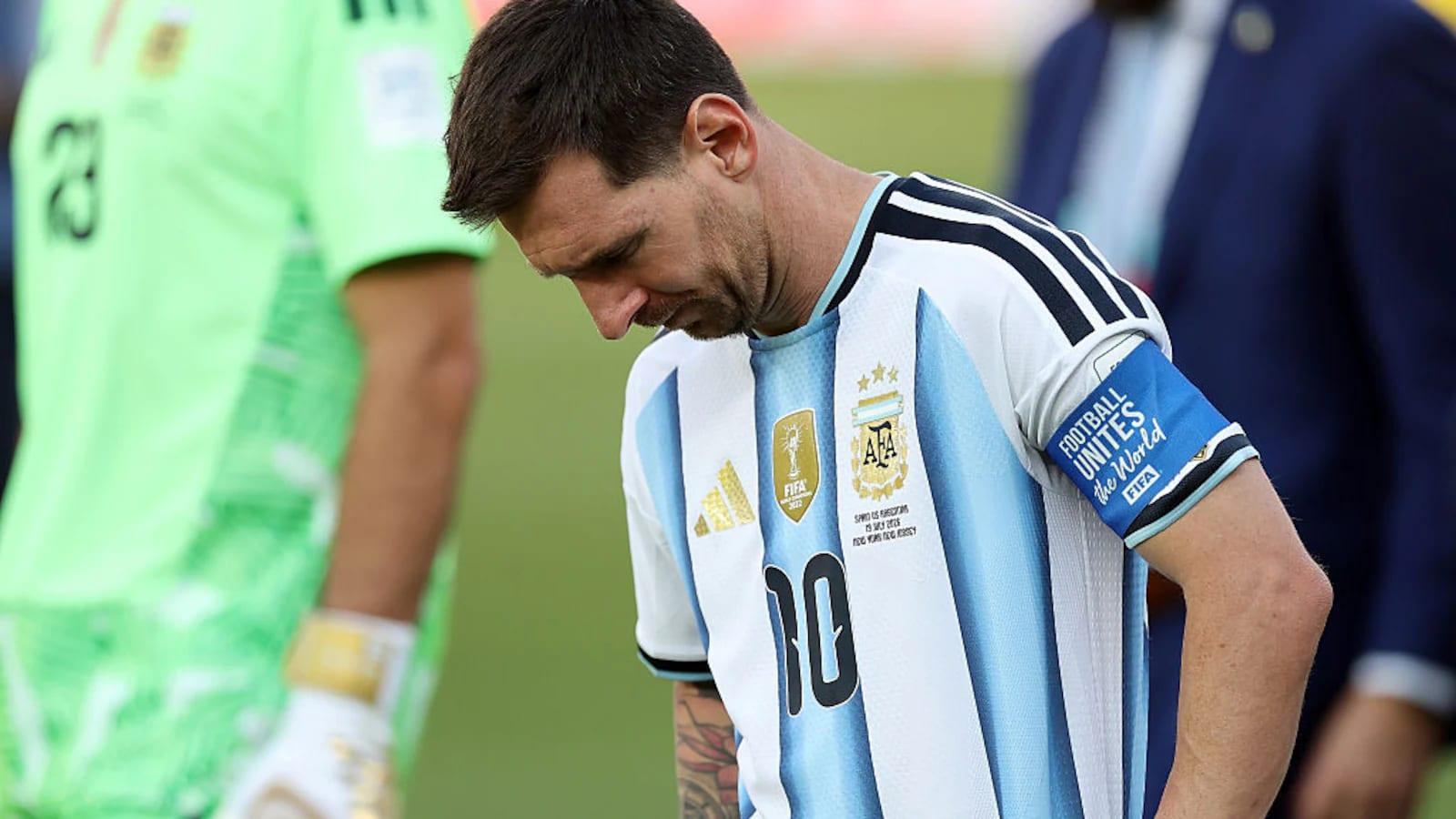 Messi lands in Argentine hometown after World Cup defeat | Sports
