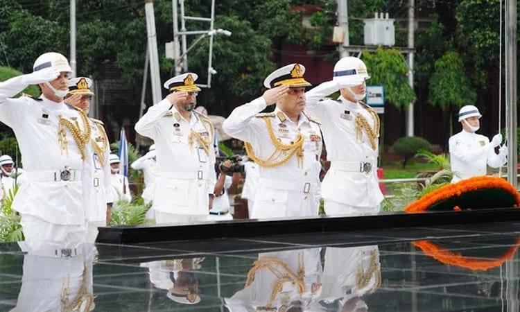 Navy Chief Vice Admiral Khondkar Misbah-ul-Azim pays tribute to Shikha Anirban | News