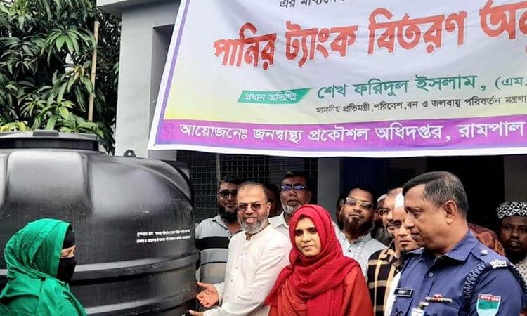 Every house to get water tank in coastal areas in phases: State Minister Faridul | News