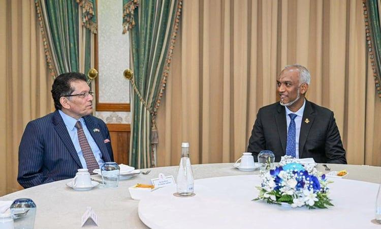 Maldives President hosts tea honouring Khalilur  | News Flash