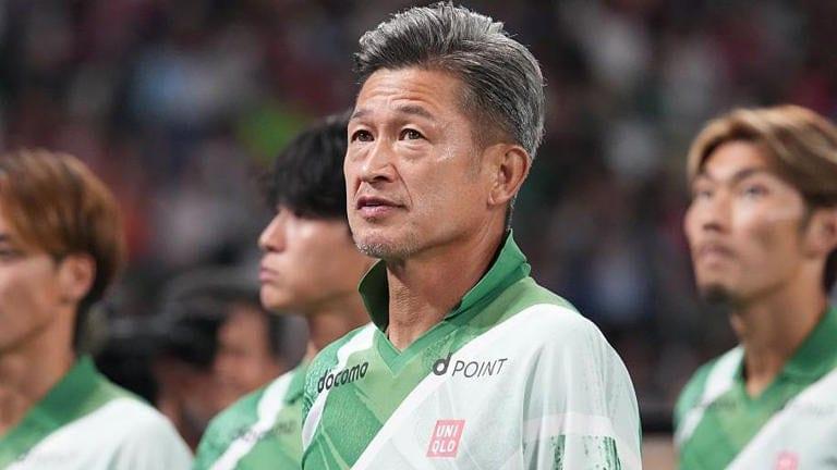 Japan's 'King Kazu', 59, scores his first goal for four years | Sports