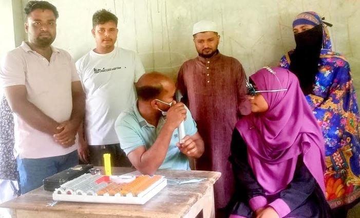 Eye camp benefits over 500 in Dumuria | District