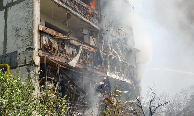 Ukrainian strikes on Russia kill 2, spark fires: officials | International