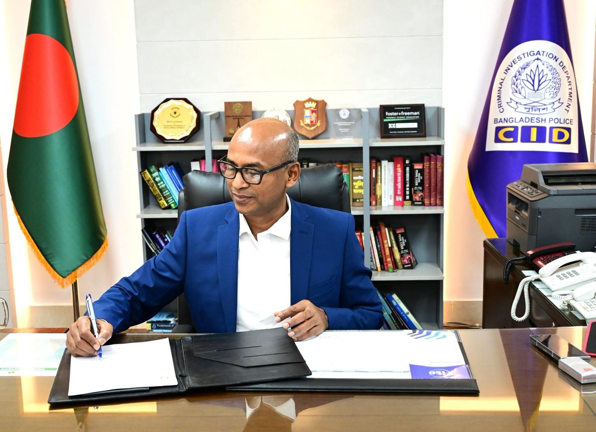 Barrister Mosharraf Hossain takes charge as CID chief | News