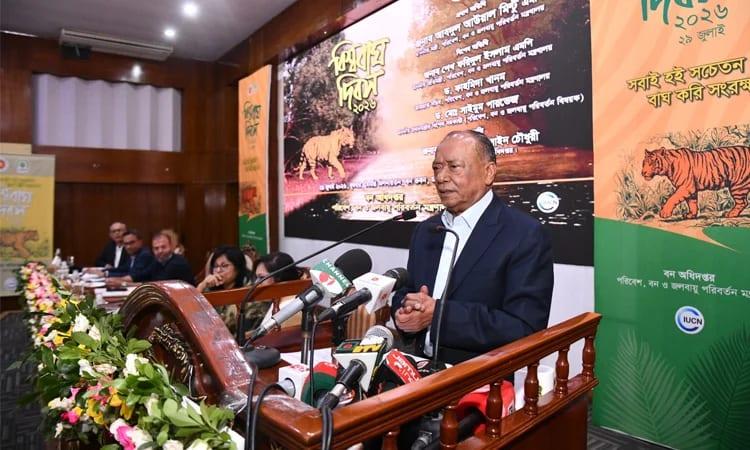 Save Sundarbans to save tigers: Mintoo | News Flash