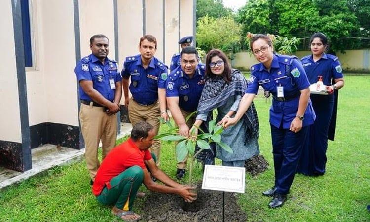 DIG in Rajshahi Range holds tree plantation programme | District