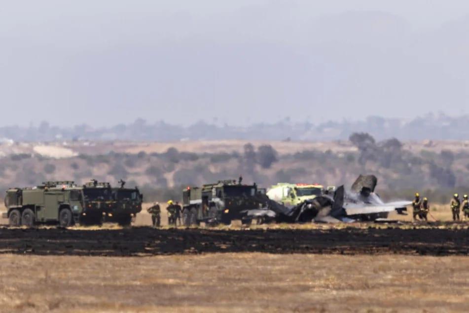 US fighter jet crashes near California military base | International