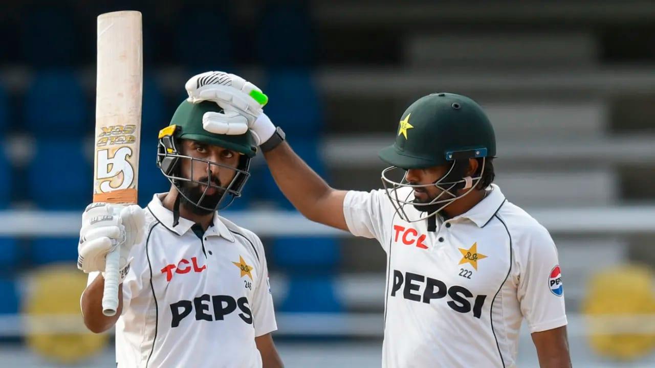 Shafique, Babar lead strong Pakistan reply against West Indies | Sports