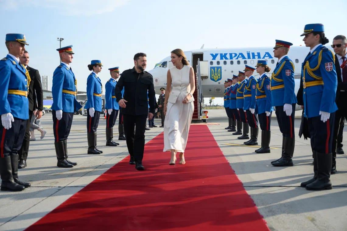 Zelensky makes landmark visit to Russia ally Serbia | International