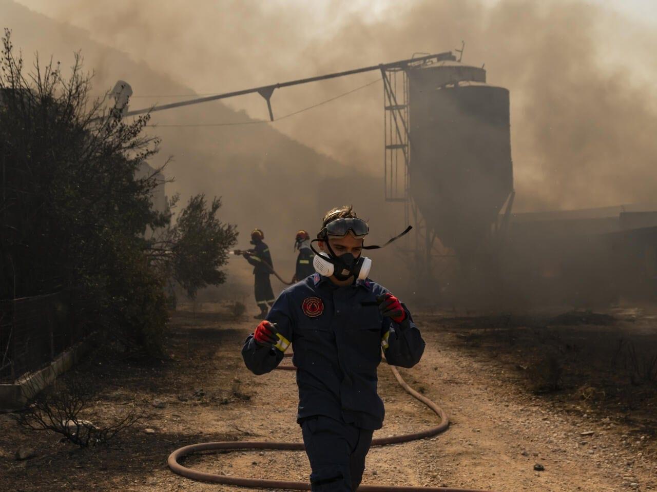 Greece contains new wind-driven fire near Athens | International