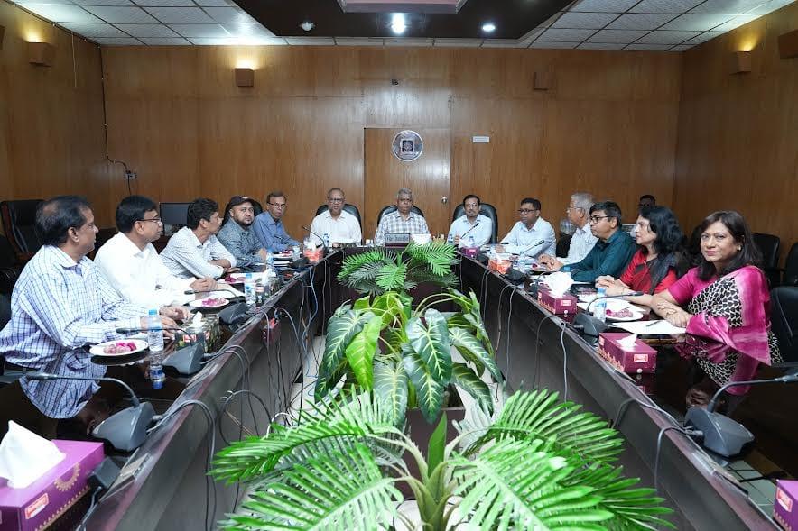 JU delegation holds courtesy meeting, exchanges views with RU VC | News