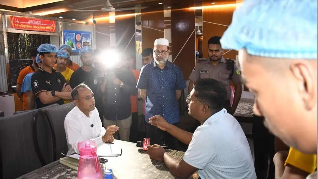 Three restaurants fined Tk 2 lakh in Ctg | District