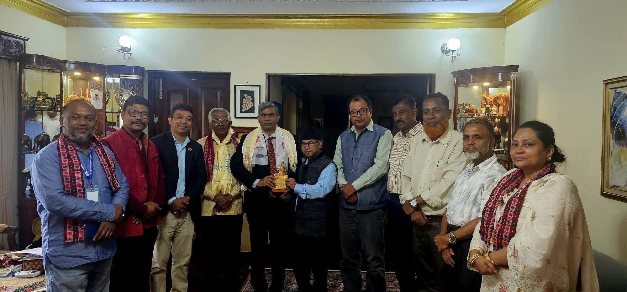 Joint delegation of journalists visit Bangladesh embassy in Kathmandu  | Others