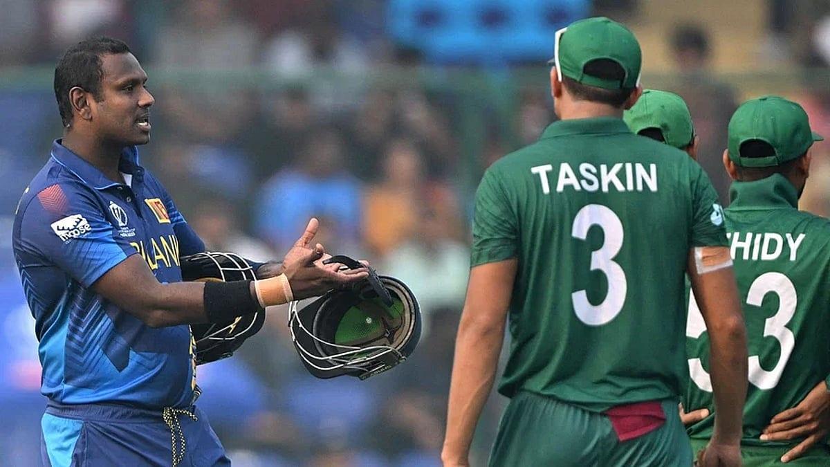 ম্যাথুসকে টাইমড আউট করার সেই বুদ্ধিটা সাকিবকে কি তাহলে নাজমুলই দিয়েছিলেন