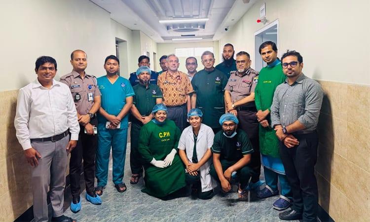 Central Police Hospital performs first-ever successful coronary angioplasty | District