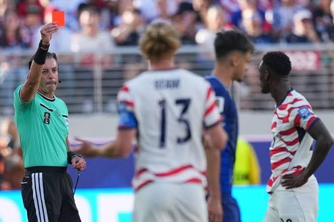 Trump calls referee who gave US player red card 'very suspect' | Sports