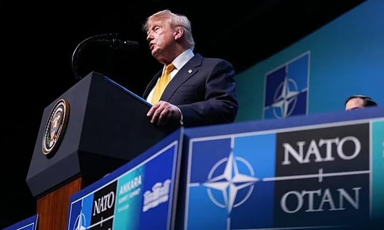 Trump tempers fury to end NATO summit on high note | International