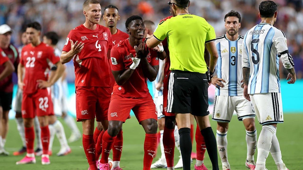 Argentina v Switzerland World Cup quarter-final goes into extra-time | Sports