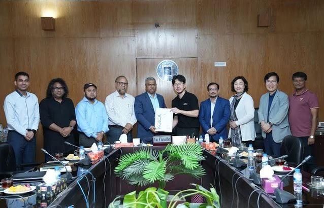 KOICA delegation meets RU Vice-Chancellor | News
