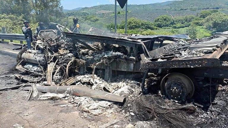 Cargo truck crash in Mexico leaves 10 dead, including two children | International