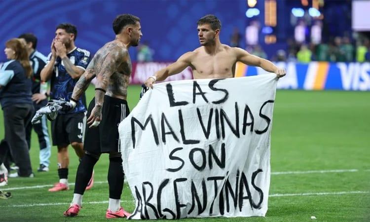 Argentina players display Falklands banner at World Cup semi-final | Sports