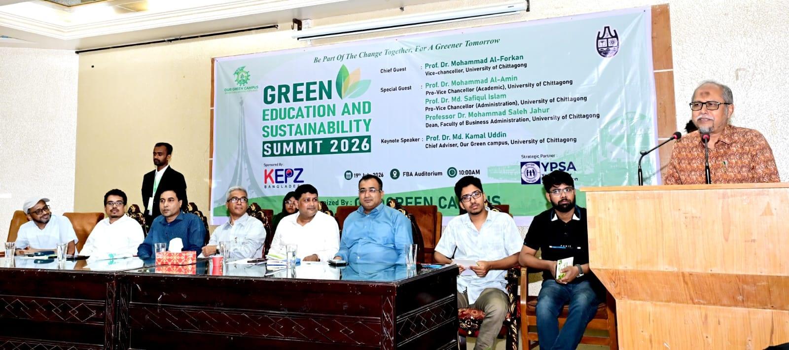 Green Education and Sustainability Summit 2026 held at CU | News